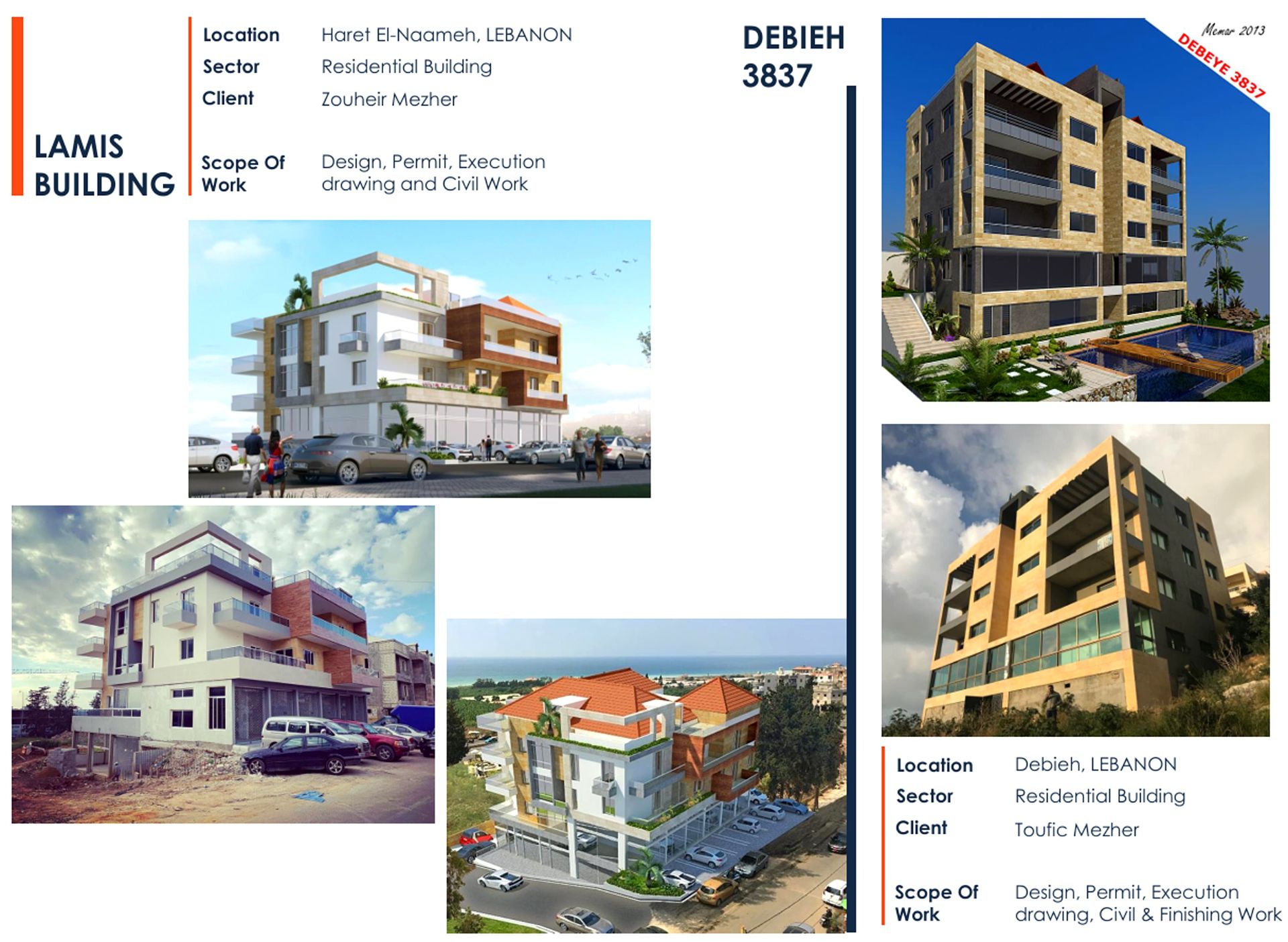 Lamis Building / Debieh 3837